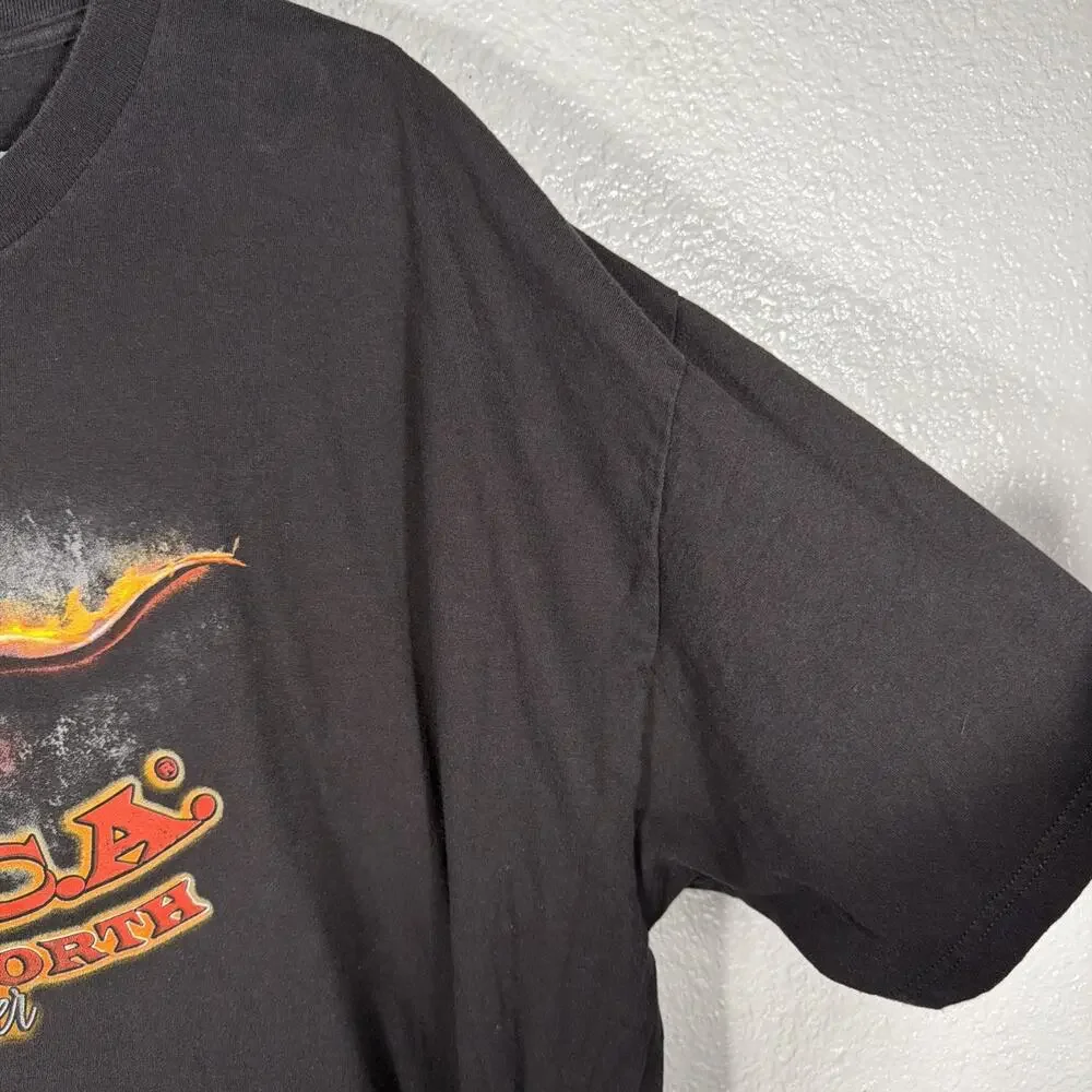 B.A.C.A. Bikers Against Child Abuse For Worth Texas Chapter Shirt 2XL